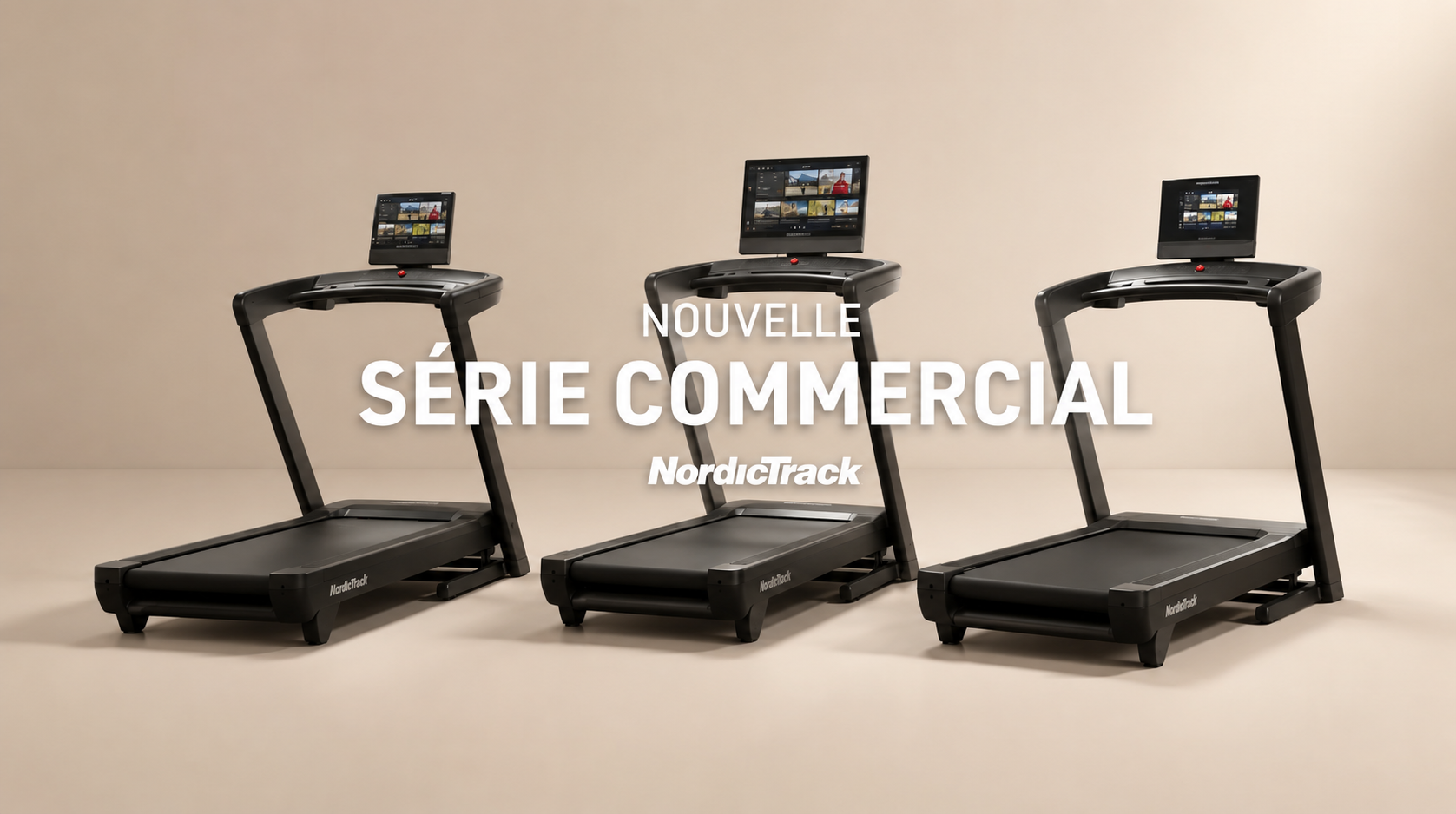 Nouvelle série commerciale NordicTrack avec iFIT